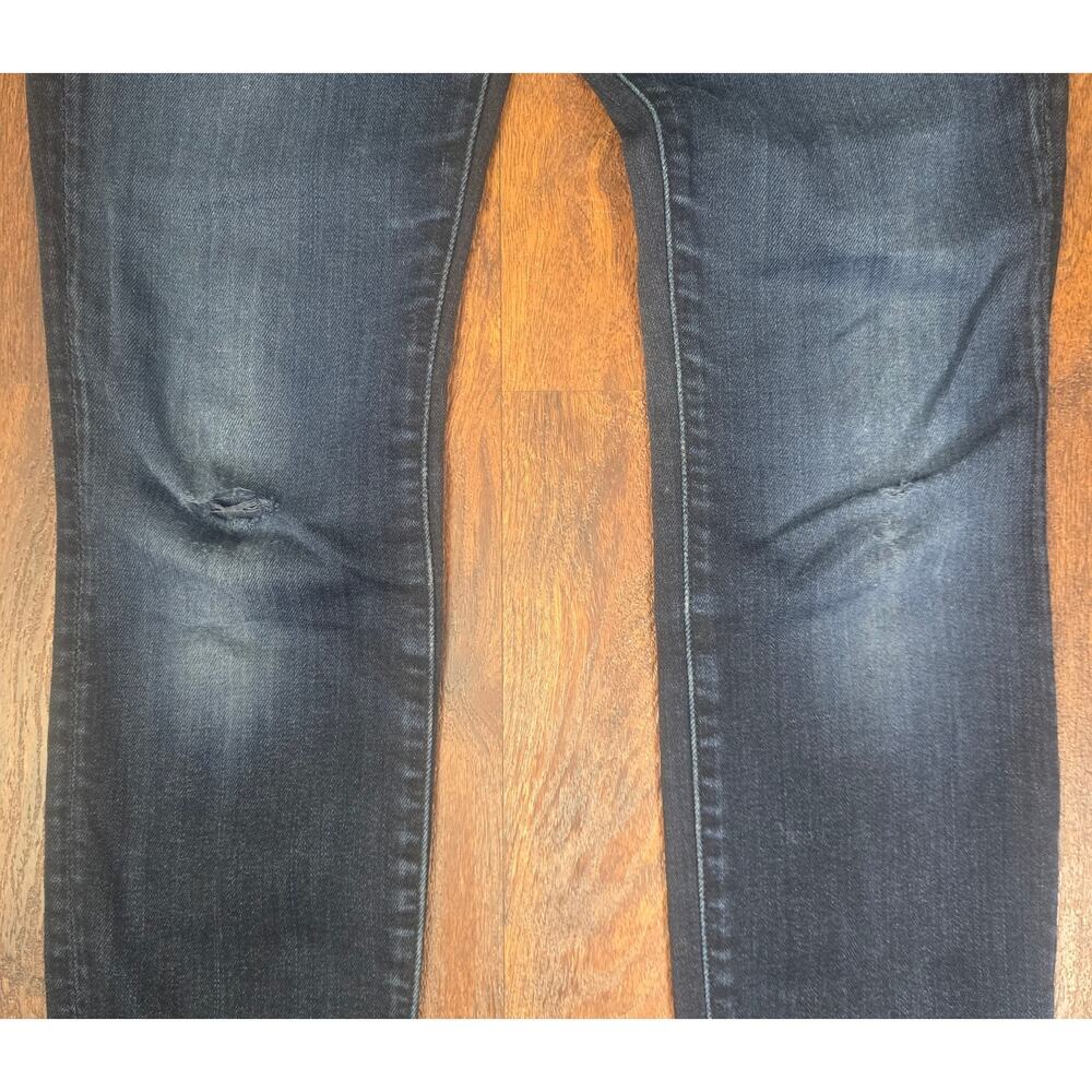 Mother Denim High Waisted Looker Skinny Jeans in Coffee, Tea, or Me? Size 26 - Picture 6 of 10
